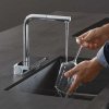 Змішувач для кухні Hansgrohe 73830000 Aquno Select M81з висувним розпилювачем 2jet sBox хром Купити Змішувач для кухні Hansgrohe 73830000 Aquno Select M81з висувним розпилювачем 2jet sBox хром в Києві vannaja.kiev.ua