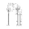 Змішувач для кухні Hansgrohe 73830000 Aquno Select M81з висувним розпилювачем 2jet sBox хром Купити Змішувач для кухні Hansgrohe 73830000 Aquno Select M81з висувним розпилювачем 2jet sBox хром в Києві vannaja.kiev.ua