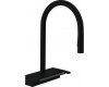 Hansgrohe 73831670 змішувач для кухні Aquno Select M81 з висувним розпилювачем 3jet sBox матовий чорний Купити Hansgrohe 73831670 змішувач для кухні Aquno Select M81 з висувним розпилювачем 3jet sBox матовий чорний в Києві vannaja.kiev.ua