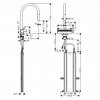 Hansgrohe 73831670 змішувач для кухні Aquno Select M81 з висувним розпилювачем 3jet sBox матовий чорний Купити Hansgrohe 73831670 змішувач для кухні Aquno Select M81 з висувним розпилювачем 3jet sBox матовий чорний в Києві vannaja.kiev.ua