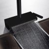 Купить Смеситель для кухни Hansgrohe Aquno Select 250 2jet с вытяжным изливом, Black Matt (73836670) в Киеве vannaja.kiev.ua