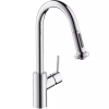 Смеситель для кухни Hansgrohe Talis M52 220 2jet с вытяжным изливом Sbox, хром (73863000) Купить Смеситель для кухни Hansgrohe Talis M52 220 2jet с вытяжным изливом Sbox, хром (73863000) в Киеве vannaja.kiev.ua