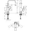 Купити Кухонний змішувач HANSGROHE 74511 Metropol 230 74511000 в Києві vannaja.kiev.ua