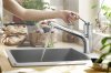Купить Hansgrohe 74800000 Zesis M33 74800 Кухонный смеситель однорычажный 150 с выдвижным душем 2jet режима лейки в Киеве vannaja.kiev.ua