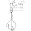 Hansgrohe 74800670 Zesis Смеситель кухонный с выдвижным изливом, черный матовый Купить Hansgrohe 74800670 Zesis Смеситель кухонный с выдвижным изливом, черный матовый в Киеве vannaja.kiev.ua