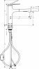 Купить 74801000 hansgrohe Zesis M33 кухонный смеситель 74801 выдвижная воронка 2 режима струи 2jet, хром в Киеве vannaja.kiev.ua