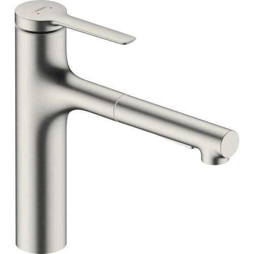 Змішувач кухонний Hansgrohe Zesis M33 160 2jet з витяжним зливом, Stainless Steel Finish (74801800) Купити Змішувач кухонний Hansgrohe Zesis M33 160 2jet з витяжним зливом, Stainless Steel Finish (74801800) в Києві vannaja.kiev.ua