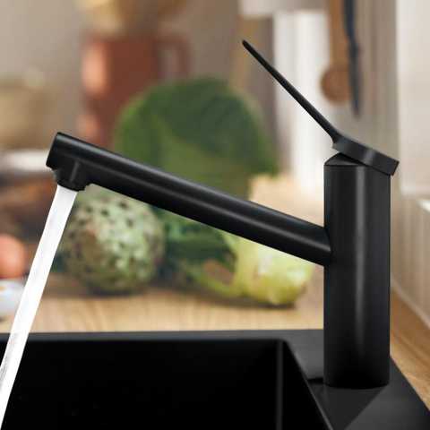 хансгрое смеситель для кухни черный матовый 74802670 Hansgrohe Zesis M33 KM 150 1j MB Купить хансгрое смеситель для кухни черный матовый 74802670 Hansgrohe Zesis M33 KM 150 1j MB в Киеве vannaja.kiev.ua