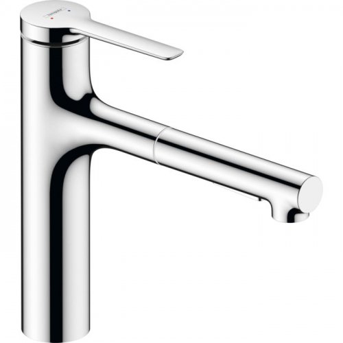 Кухоний змішувач 74804000 с висувним душем 2 режима Hansgrohe Zesis M33 16, хром Купити Кухоний змішувач 74804000 с висувним душем 2 режима Hansgrohe Zesis M33 16, хром в Києві vannaja.kiev.ua