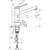 Смеситель для кухни 74808000 Hansgrohe Zesis M33 200 хром Купить Смеситель для кухни 74808000 Hansgrohe Zesis M33 200 хром в Киеве vannaja.kiev.ua