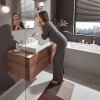 Купити Змішувач для умивальника Hansgrohe Vivenis 110 Coolstart із донним клапаном pop-up, Chrome (75023000) в Києві vannaja.kiev.ua
