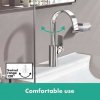 Купить Лучшие производители смесителей для раковины Hansgrohe Vivenis 75032000 однорычажный 210 ​​с поворотным изливом в Киеве vannaja.kiev.ua