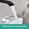 Купить Рейтинг смесителей для раковины черных матовых Hansgrohe Vivenis 75010670 однорычажный 80 с донным клапаном в Киеве vannaja.kiev.ua