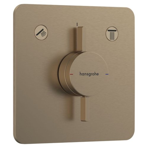Змішувач прихованого монтажу Hansgrohe DuoTurn 2 споживача, бронза (75414140) Купити Змішувач прихованого монтажу Hansgrohe DuoTurn 2 споживача, бронза (75414140) в Києві vannaja.kiev.ua