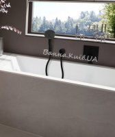 Душевая стойка черная матовая гарнитур Hansgrohe Pulsify Select 105 3jet Relaxation 24170670 cо штангой 90 см купить по низким ценам