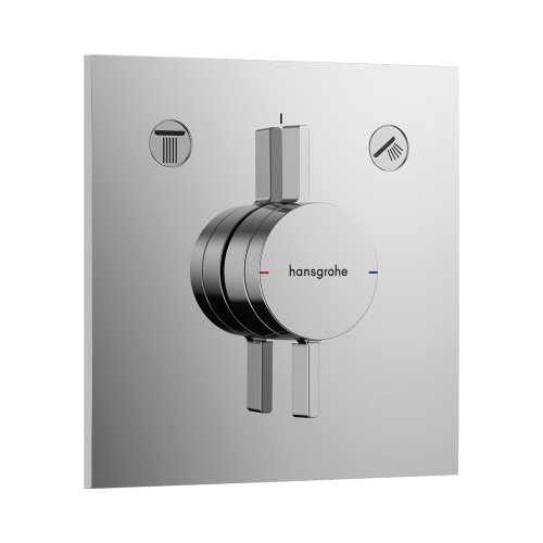 Купить Смеситель скрытого монтажа Hansgrohe DuoTurn E на 2 функции, Chrome (75417000) в Киеве vannaja.kiev.ua