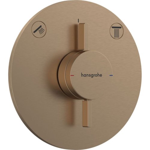 Купить Смеситель Hansgrohe DuoTurn S для душа скрытого монтажа, бронза (75418140) в Киеве vannaja.kiev.ua
