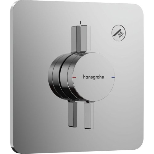 Смеситель скрытого монтажа Hansgrohe DuoTurn Q на 1 функцию, Chrome (75614000) Купить Смеситель скрытого монтажа Hansgrohe DuoTurn Q на 1 функцию, Chrome (75614000) в Киеве vannaja.kiev.ua