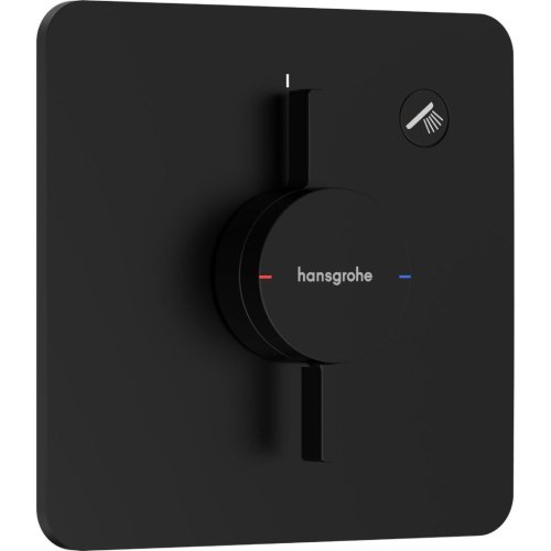 Смеситель скрытого монтажа Hansgrohe DuoTurn Q на 1 функцию, Matt Black (75614670) Купить Смеситель скрытого монтажа Hansgrohe DuoTurn Q на 1 функцию, Matt Black (75614670) в Киеве vannaja.kiev.ua