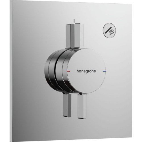 Змішувач прихованого монтажу Hansgrohe DuoTurn E на 1 функцію, Chrome (75617000) Купити Змішувач прихованого монтажу Hansgrohe DuoTurn E на 1 функцію, Chrome (75617000) в Києві vannaja.kiev.ua