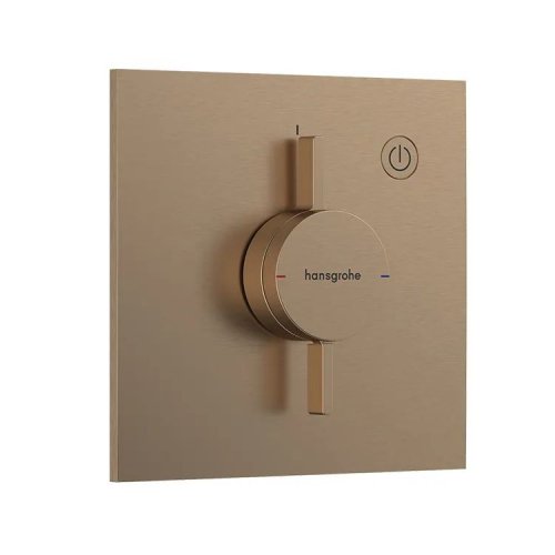 Смеситель Hansgrohe скрытого монтажа DuoTurn E на 1 функцию, Brushed Bronze (75617140) Купить Смеситель Hansgrohe скрытого монтажа DuoTurn E на 1 функцию, Brushed Bronze (75617140) в Киеве vannaja.kiev.ua