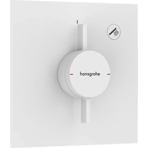 Смеситель для душа Hansgrohe скрытого монтажа DuoTurn E на 1 функцию, Matt White (75617700) Купить Смеситель для душа Hansgrohe скрытого монтажа DuoTurn E на 1 функцию, Matt White (75617700) в Киеве vannaja.kiev.ua