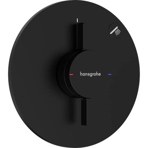 Смеситель для душа Hansgrohe скрытого монтажа DuoTurn S на 1 функцию, Matt Black (75618670) Купить Смеситель для душа Hansgrohe скрытого монтажа DuoTurn S на 1 функцию, Matt Black (75618670) в Киеве vannaja.kiev.ua