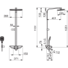 Купить С изливом душевая система Термостатическая ORAS 7593U-11 Esteta Wellfit 7593U11 програмируемая 7593-11 в Киеве vannaja.kiev.ua