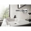 Купити Кран настінний дизайнерський Хансгрое 76051000 Hansgrohe Finoris 76051 змішувач для раковини на 2 отвори (зовнішня частина) з донним клапаном в Києві vannaja.kiev.ua