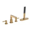Смеситель Hansgrohe Finoris врезной на край ванны на 4 отверстия, с sBox, Brushed Bronze (76444140) Купить Смеситель Hansgrohe Finoris врезной на край ванны на 4 отверстия, с sBox, Brushed Bronze (76444140) в Киеве vannaja.kiev.ua