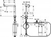 Купити Кран кухонний з мінералізацією з фільтром 76802000 Hansgrohe Aqittura M91 FilterSystem 240 1jet, хром в Києві vannaja.kiev.ua