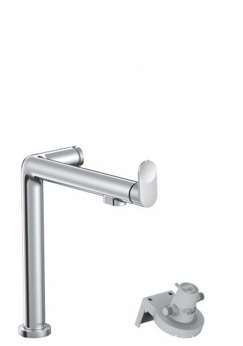 Купить кухонный смеситель под питьевую воду Hansgrohe 76804000 Aqittura M91 однорычажный хром в Киеве, продажа в Киеве vannaja.kiev.ua