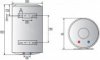 Купить Электрический накопительный D50VH15Q2 Водонагреватель 50 л Thermo Alliance мокрый ТЭН в Киеве vannaja.kiev.ua