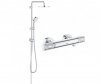 Купити Душова система 27394002 Grohe New Tempesta Cosmopolitan хром верхній душ 2 режими 200 мм + 34776000 термостат для душу Grohe Grohtherm 1000 Performance в Києві vannaja.kiev.ua