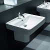 Купить Раковина 60 на 38 см LAUFEN H8189590001041 PRO S 8.1895.9.000.104.1 умывальник короткий от стенки в Киеве vannaja.kiev.ua
