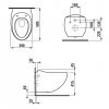 H820971400001 + H8929710000001 Laufen Alessi One Унітаз безободка з сидінням Soft Close 8.2097.1 Купити H820971400001 + H8929710000001 Laufen Alessi One Унітаз безободка з сидінням Soft Close 8.2097.1 в Києві vannaja.kiev.ua