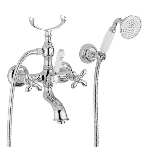 Cмеситель для ванны Bugnatese Princeton Plus (8002-CR) Купить Cмеситель для ванны Bugnatese Princeton Plus (8002-CR) в Киеве vannaja.kiev.ua