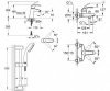 Купити Grohe Eurosmart New набір для ванни 3 в 1 123246ME (23324003 + 33300003 + 27926001) хром одноважільний купити в Києві душова лійка 100 мм 2 режиму UA123246M0 в Києві vannaja.kiev.ua