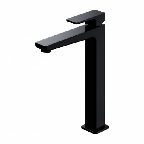 Купить смеситель для умывальника Omnires Parma black mat, высокий (PM7412BL) в Киеве vannaja.kiev.ua