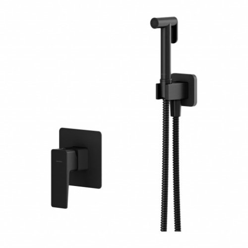 Купить гигиенический набор Omnires Parma black mat (SYSPMBI1BL) в Киеве vannaja.kiev.ua
