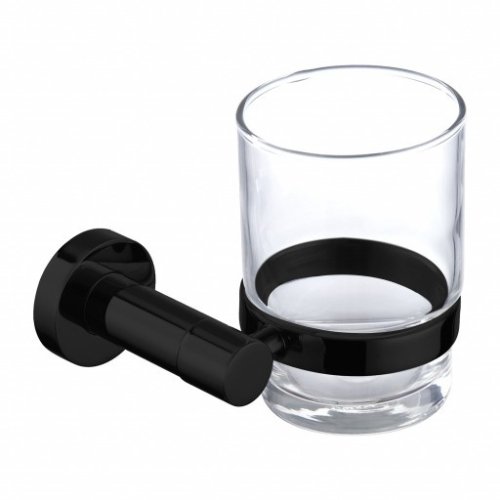стакан с держателем Omnires Modern Project black matt (MP60320BL) Черный Матовый Купить стакан с держателем Omnires Modern Project black matt (MP60320BL) Черный Матовый в Киеве vannaja.kiev.ua