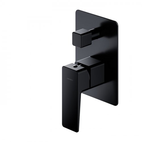 Купити змішувач для душу прихованого монтажу Omnires Parma black mat (PM7435BL) в Києві vannaja.kiev.ua