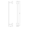 полотенцедержатель Omnires Lift chrome (8124ACR) Купить полотенцедержатель Omnires Lift chrome (8124ACR) в Киеве vannaja.kiev.ua