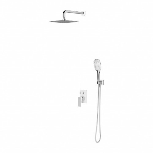 Купить душевая система скрытого монтажа Omnires Parma chrome/white (SYSPM16ACRB) в Киеве vannaja.kiev.ua