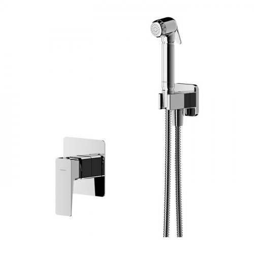 Купить гигиенический набор Omnires Parma chrome (SYSPMBI1CR) в Киеве vannaja.kiev.ua