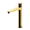Купить смеситель для умывальника Omnires Contour высокий, gold (CT8012GLB) в Киеве vannaja.kiev.ua