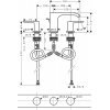 VIVENIS 75033000 смеситель для умывальника на 3 отверстия со сливным гарнитуром Hansgrohe хром однорычажный Купить VIVENIS 75033000 смеситель для умывальника на 3 отверстия со сливным гарнитуром Hansgrohe хром однорычажный в Киеве vannaja.kiev.ua