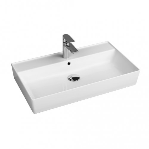 Белый прямоугольный накладной 70CL23080.00.1.3.01 Умывальник Quarter Bath Cross Line 80 x 45 с отверстием под смеситель 70CL23080001301 Купить Белый прямоугольный накладной 70CL23080.00.1.3.01 Умывальник Quarter Bath Cross Line 80 x 45 с отверстием под смеситель 70CL23080001301 в Киеве vannaja.kiev.ua