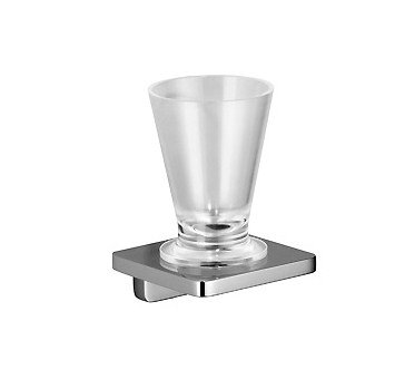 Купити DORNBRACHT 83.401.955.00 La Fleur 83401955-00 Стакан з Держателем Кришталевий з Декором для зубних щіток Цвет- Хром Villeroy &amp; Boch в Києві vannaja.kiev.ua