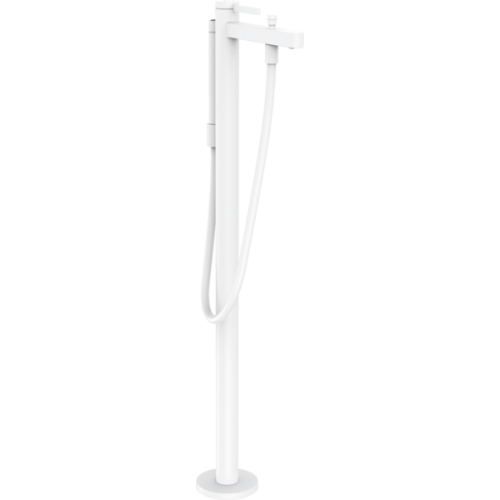 Купить Напольный 76445700 Смеситель hansgrohe Finoris для ванны белый матовый однорычажный с доставкой  в Киеве vannaja.kiev.ua